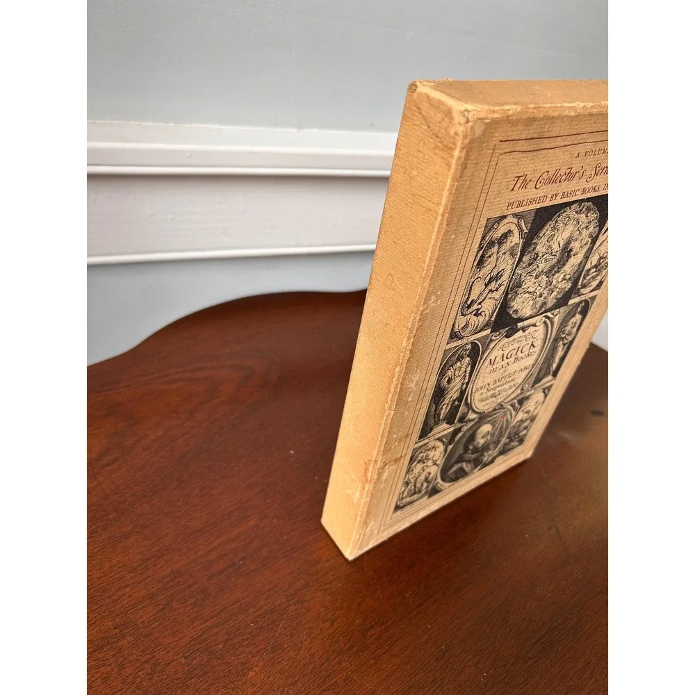 Natural Magick John Baptista Porta Basic Books Collector's Series Science 1958